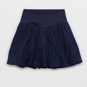 Offline by Aerie Navy Bubble Skort